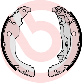 PAKNE ZADNJE PEUGEOT 207 06+ 228.6X42MM brembo