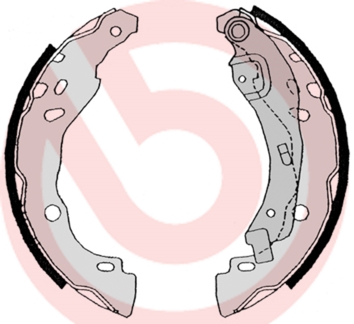 PAKNE RENAULT CLIO II 1.5 DCI 203X39MM brembo