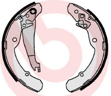 PAKNE VW CADY2.SKODA OCTAVIA 1 230X32 MM brembo
