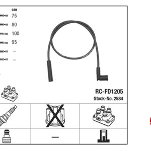 tecdoc_rc-fd1205202584.jpg KABLOVI ZA SVJECICE FORD FIESTA IV MAZDA 121 1.3 i ngk