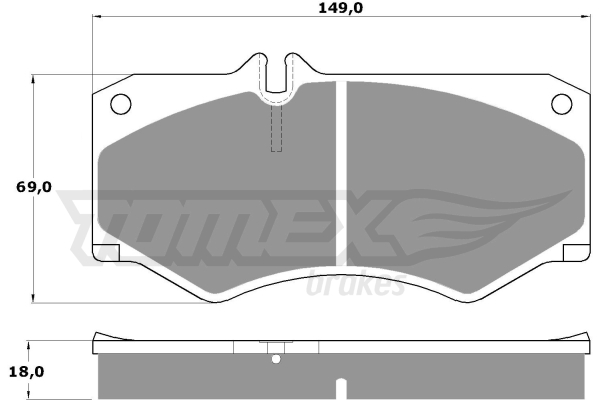 DISK PL.MERCEDES KOMBI 207.208 D.307.308D.G-KLASA tomex