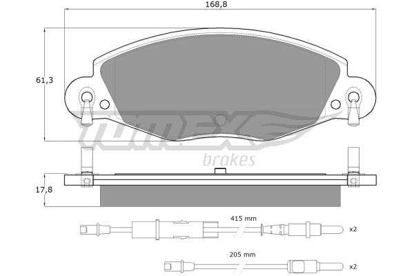 DISL PL. PSA CITROEN C5 I/II tomex