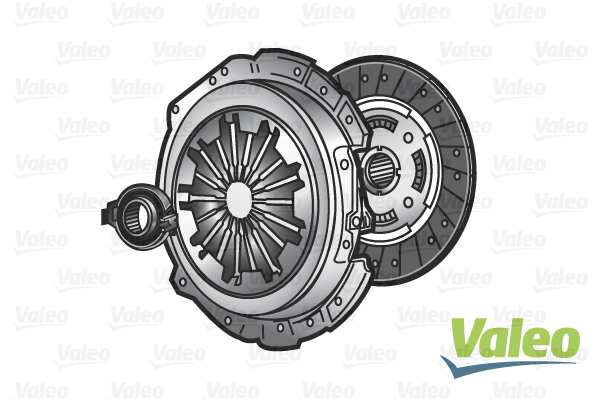 SET KVACILA AUDI A4 1.9 TDI 04-08 G 85 KW FI 228 MM valeo