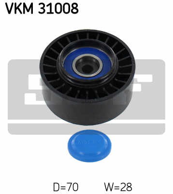 ROLER PK KAISA VW/AUDI 2.0TDI 70X27X8 skf