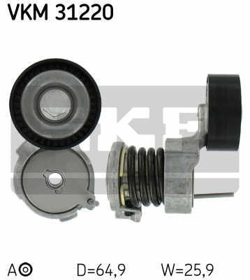 SPANER PK KAISA VW/SKODA FABIA 1.2/POLO 1.2 ROLA 65 MM