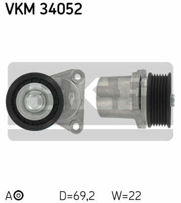 SPANER PK KAISA FORD MONDEO III / IV / S-MAX 1.8 2.0 BENZ. skf