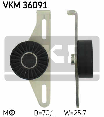SPANER PK KAISA RENAULT KANGOO/MEGANE 1.4/1.6 97+ skf