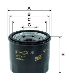 FILTER ULJA SUZUKI SWIFT 3/4-16UNF